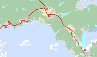 深圳地铁规划线路图